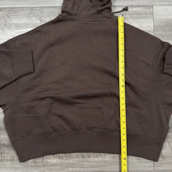Nike Sportswear Phoenix Fleece Womens Oversized Hoodie HQ3024 LA Brown SMALL NEW - Picture 5 of 10